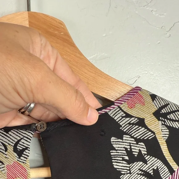 ISABEL MARANT ÉTOILE Java Printed Ruffled Mini Dress Black Floral Size 2 US - Picture 9 of 12